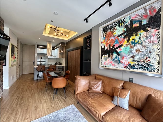 Apartamento de 1 alcoba en arriendo en Santa Barbara, Bogotá, 53 m² · foto 2 de 18