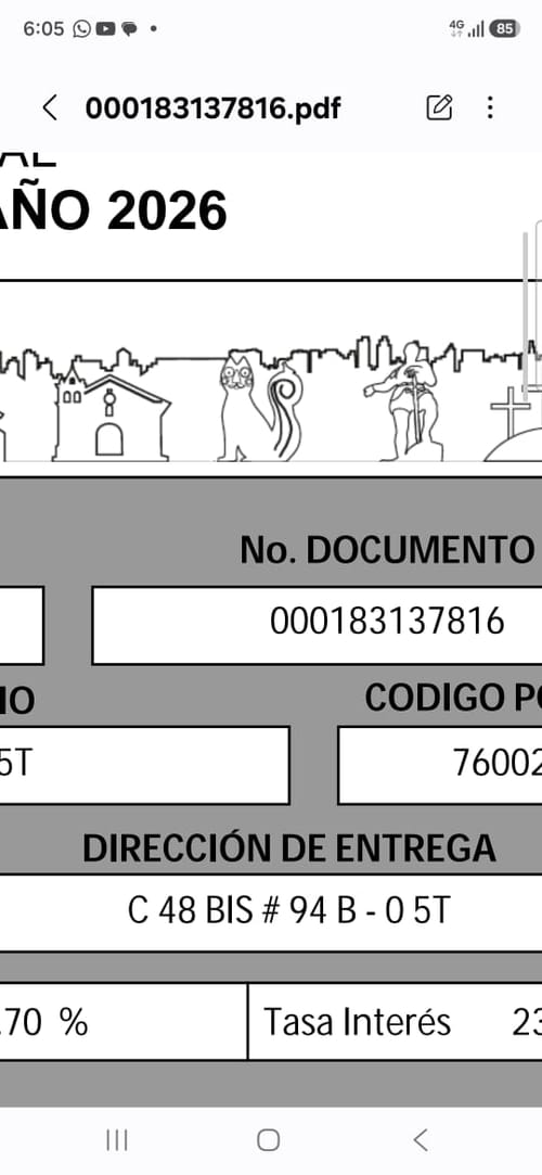 Lote en venta en Bochalema, Cali, 90 m² · foto 2 de 11