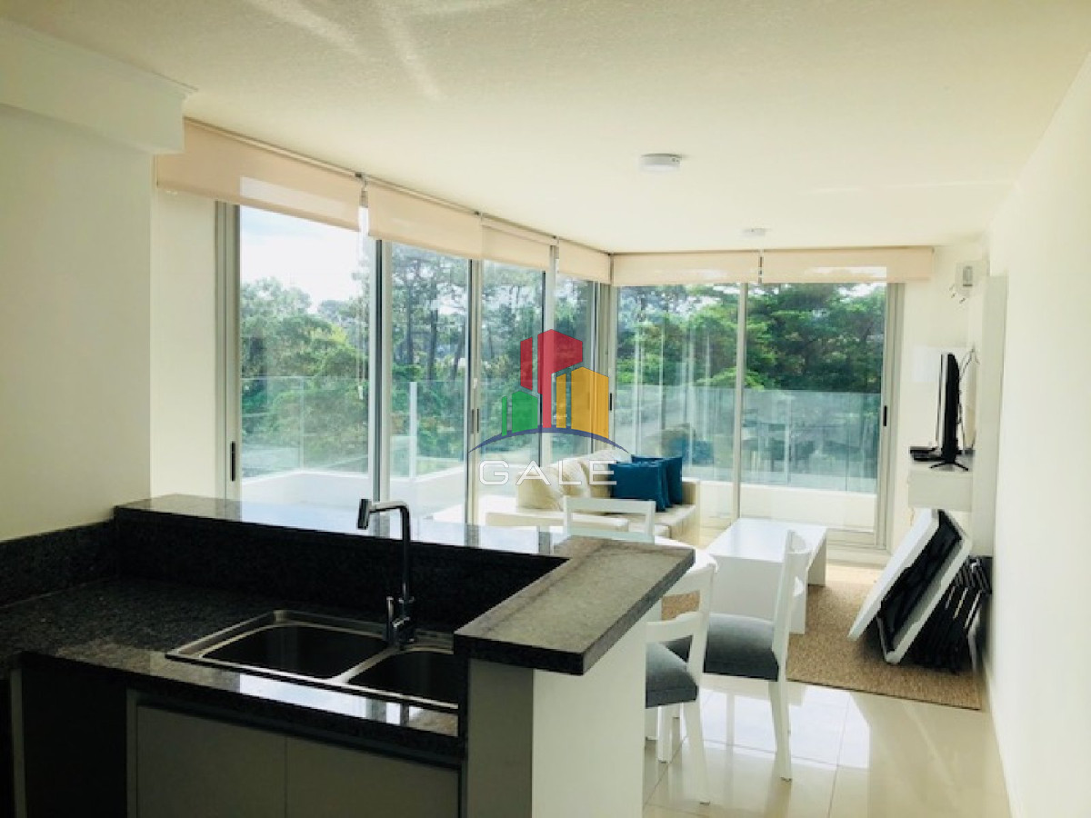 Penthouse - En Alquiler 2 dor, 2 baños, con amplia terraza con vista al bosque. · Foto 4