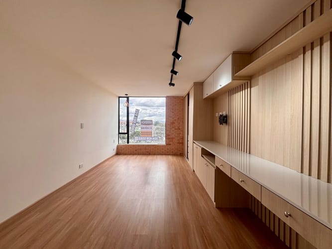 Apartamento de 1 alcoba en arriendo en Modelia, Bogotá, 29 m² · foto 3 de 10