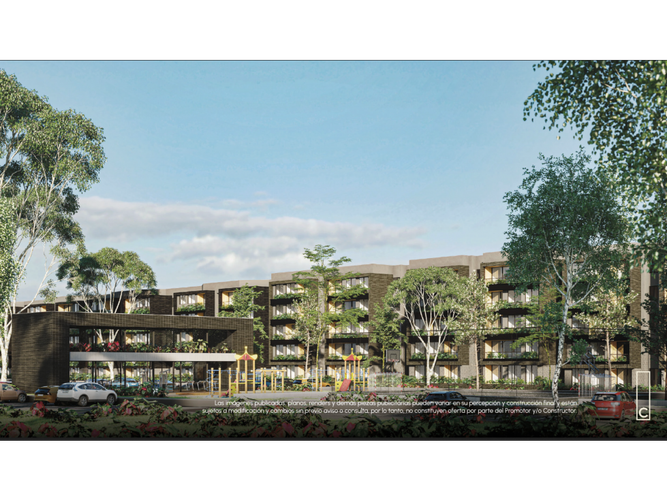 Apartamento de 2 alcobas en venta en Lomitas, La Ceja, 55 m² · foto 6 de 24