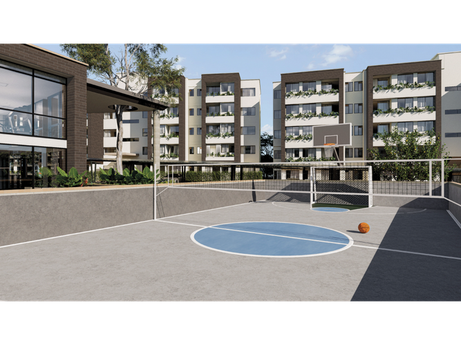Apartamento de 2 alcobas en venta en Lomitas, La Ceja, 55 m² · foto 15 de 24