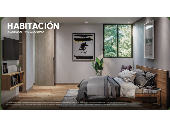 Apartamento de 2 alcobas en venta en Lomitas, La Ceja, 55 m² · foto 24 de 24