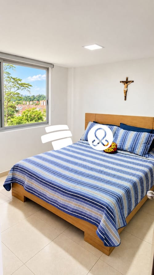 Apartamento de 2 alcobas en venta en Rionegro, 73 m² · foto 4 de 9