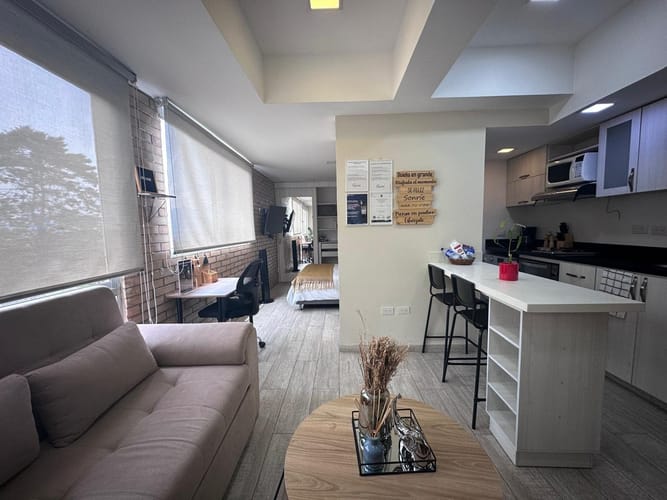Apartamento de 1 alcoba en arriendo en El Poblado, Medellín, 35 m² · foto 5 de 13