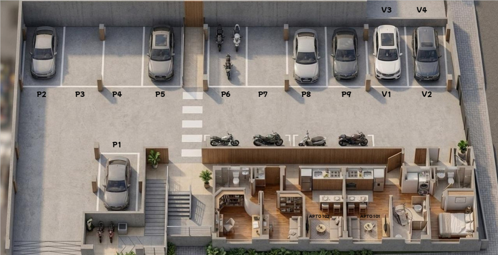 Apartaestudio en venta en Las Nieves, Tunja, 23 m² · foto 5 de 11