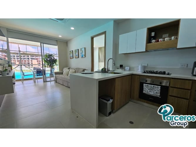 Apartamento de 2 alcobas en arriendo en Bahia Kristal, Cartagena, 80 m² · foto 3 de 24