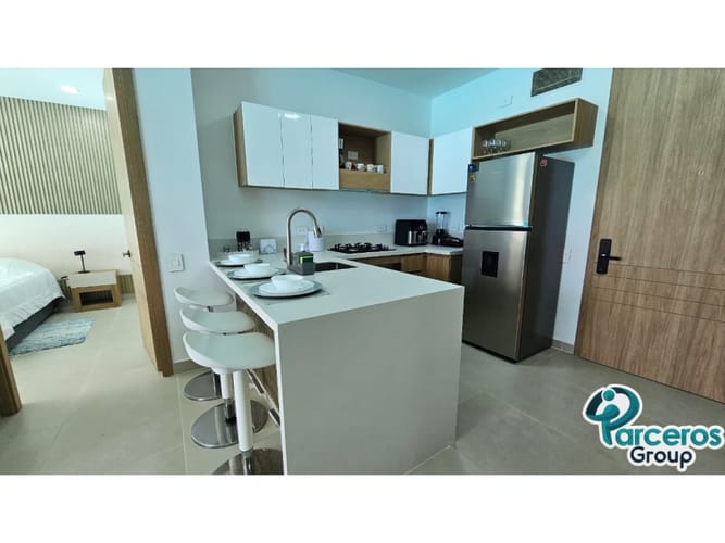 Apartamento de 2 alcobas en arriendo en Bahia Kristal, Cartagena, 80 m² · foto 4 de 24