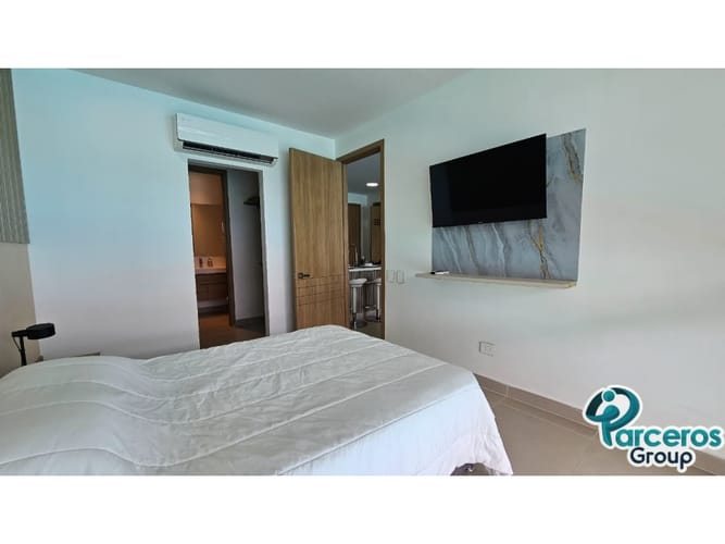 Apartamento de 2 alcobas en arriendo en Bahia Kristal, Cartagena, 80 m² · foto 10 de 24