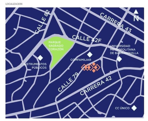 Lote en venta en Ciudad Jardin, Barranquilla, 1076 m² · foto 3 de 6