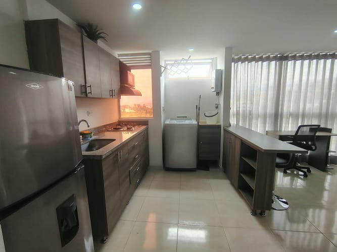 Apartamento de 1 alcoba en arriendo en El Poblado, Medellín, 39 m² · foto 4 de 13