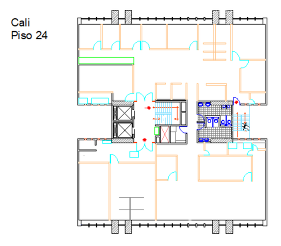 Oficina en arriendo en La Merced, Cali, 416 m² · foto 23 de 23