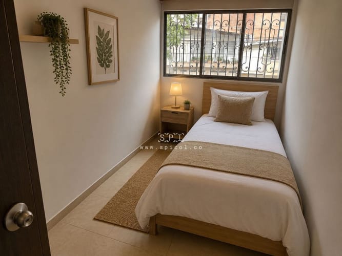Apartamento de 2 alcobas en venta en Las Acacias, Medellín, 68 m² · foto 11 de 14