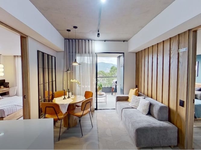 Apartamento de 2 alcobas en venta en Las Palmas, Medellín, 62 m² · foto 2 de 18