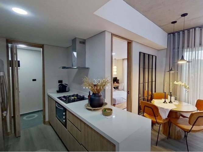 Apartamento de 2 alcobas en venta en Las Palmas, Medellín, 62 m² · foto 3 de 18