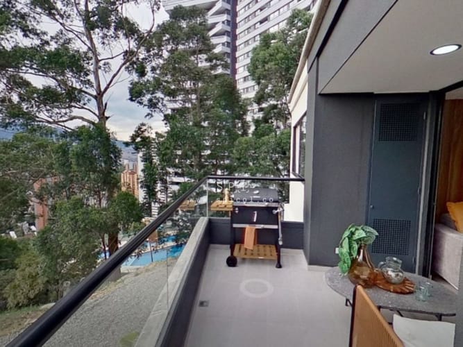 Apartamento de 2 alcobas en venta en Las Palmas, Medellín, 62 m² · foto 5 de 18