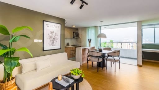 Apartamento de 3 alcobas en venta en Bucaros, Bello, 64 m² · foto 2 de 19