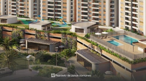 Apartamento de 3 alcobas en venta en Bucaros, Bello, 64 m² · foto 15 de 19