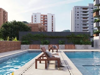 Apartamento de 1 alcoba en venta en Castropol, Medellín, 60 m² · foto 8 de 9