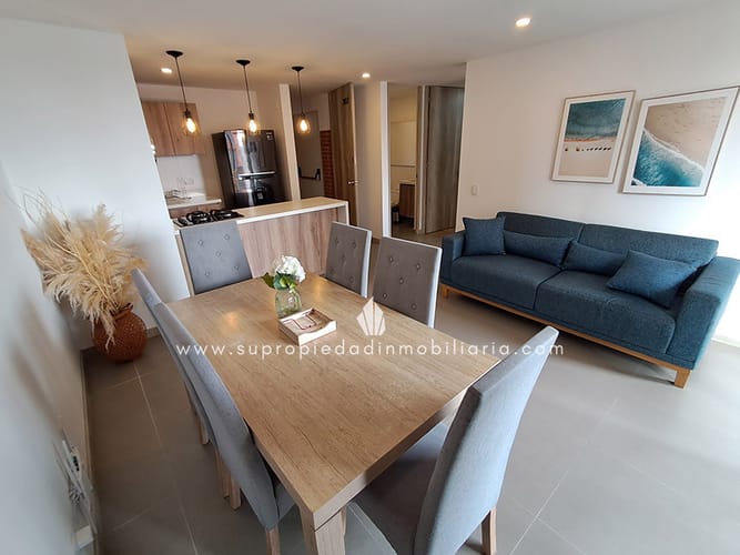 Apartamento de 2 alcobas en arriendo en Villa Carlota, Medellín, 84 m² · foto 8 de 24