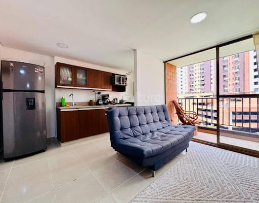 Apartamento de 2 alcobas en venta en Rodeo Alto, Medellín, 50 m² · foto 2 de 15