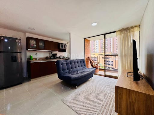 Apartamento de 2 alcobas en venta en Rodeo Alto, Medellín, 50 m² · foto 3 de 15