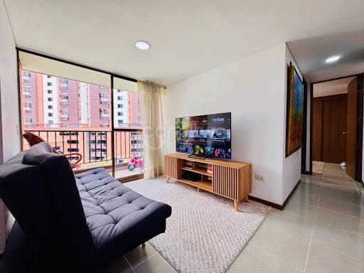 Apartamento de 2 alcobas en venta en Rodeo Alto, Medellín, 50 m² · foto 5 de 15