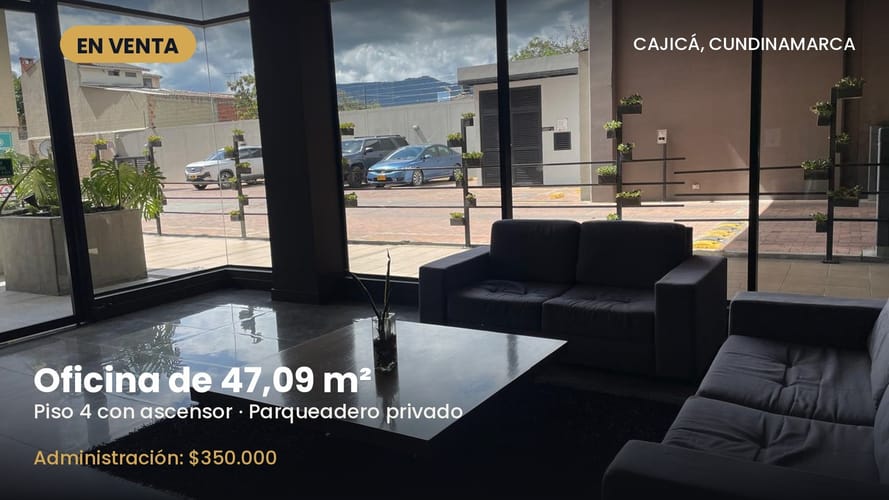 Oficina en venta en Centro, Cajicá, 47 m² · foto 3 de 6