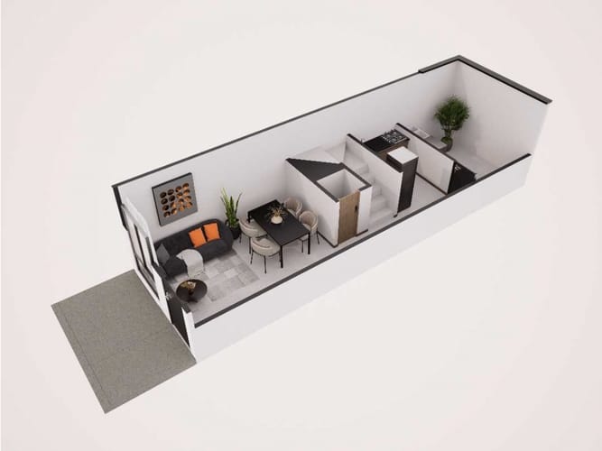 Casa de 2 alcobas en venta en Puerto Espejo, Armenia, 55 m² · foto 6 de 6