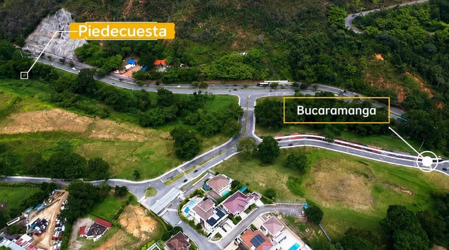 Lote en venta en Mensuly, Piedecuesta, 932 m² · foto 6 de 15