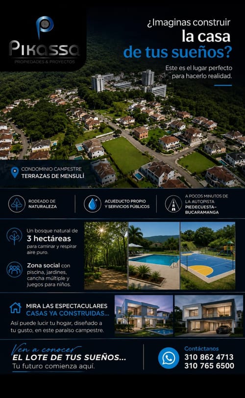 Lote en venta en Mensuly, Piedecuesta, 932 m² · foto 15 de 15