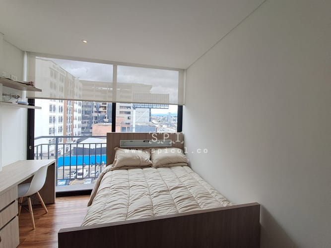 Apartaestudio en venta en Chico, Bogotá, 18 m² · foto 2 de 9