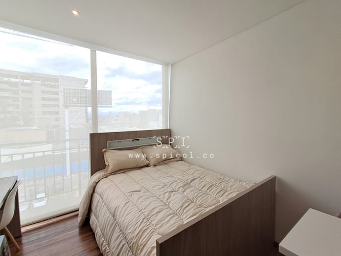 Apartaestudio en venta en Chico, Bogotá, 18 m² · foto 7 de 9