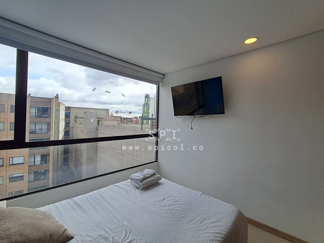 Apartamento de 1 alcoba en arriendo en Chapinero Central, Bogotá, 18 m² · foto 3 de 21