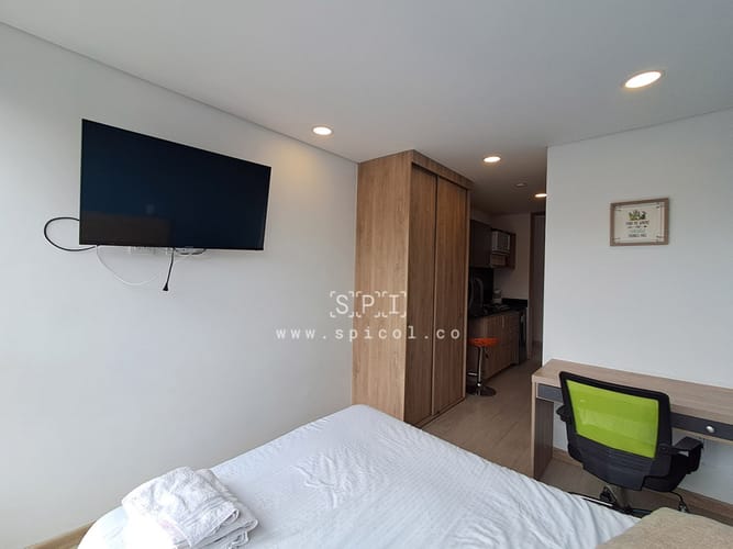 Apartamento de 1 alcoba en arriendo en Chapinero Central, Bogotá, 18 m² · foto 4 de 21