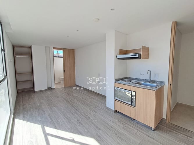 Apartaestudio en venta en Gran America, Bogotá, 28 m² · foto 2 de 15