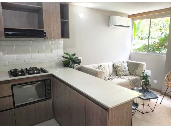 Apartamento de 2 alcobas en venta en El Porvenir, Medellín, 46 m² · foto 4 de 9
