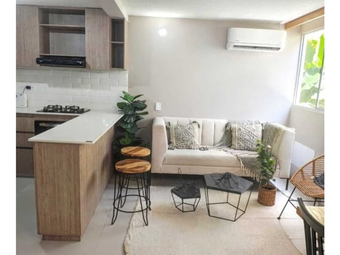 Apartamento de 2 alcobas en venta en El Porvenir, Medellín, 46 m² · foto 6 de 9