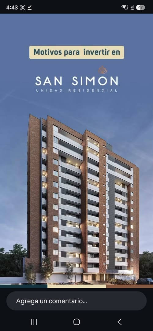 Apartamento de 3 alcobas en venta en Rionegro, 84 m² · foto 4 de 5