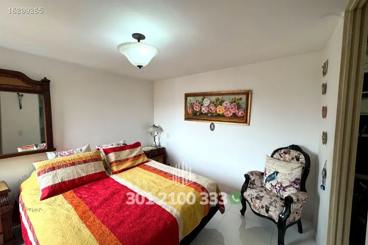 Apartamento de 3 alcobas en arriendo en Loma De Los Bernal, Medellín, 87 m² · foto 6 de 24