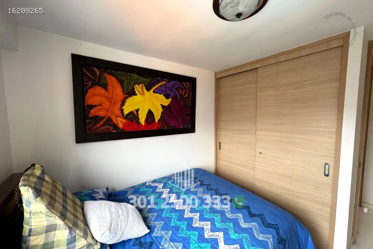 Apartamento de 3 alcobas en arriendo en Loma De Los Bernal, Medellín, 87 m² · foto 10 de 24