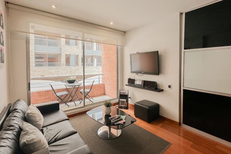 Apartamento de 1 alcoba en venta en Chico Norte, Bogotá, 58 m² · foto 3 de 16