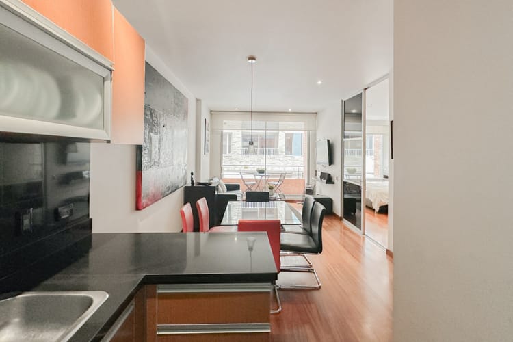 Apartamento de 1 alcoba en venta en Chico Norte, Bogotá, 58 m² · foto 5 de 16