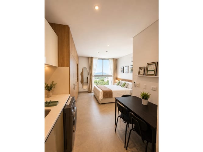 Apartamento de 1 alcoba en venta en Corea, Santa Marta, 25 m² · foto 4 de 14