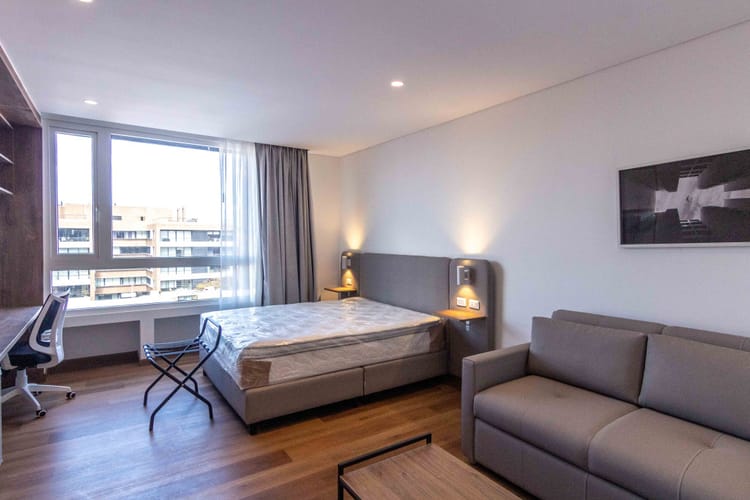 Apartamento de 1 alcoba en venta en Santa Paula, Bogotá, 32 m² · foto 2 de 13