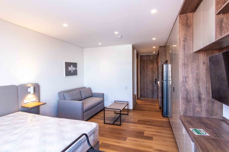 Apartamento de 1 alcoba en venta en Santa Paula, Bogotá, 32 m² · foto 3 de 13