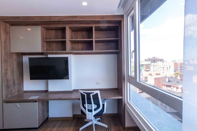 Apartamento de 1 alcoba en venta en Santa Paula, Bogotá, 32 m² · foto 4 de 13