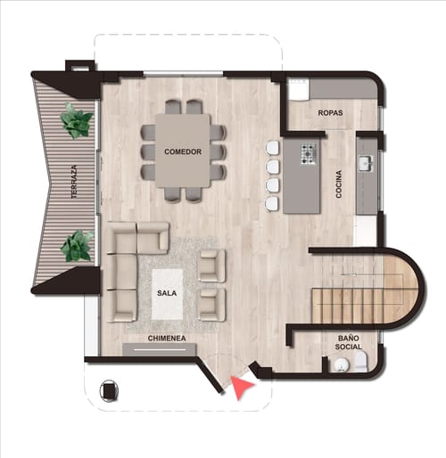 Casa de 3 alcobas en venta en Sotileza, Bogotá, 217 m² · foto 7 de 11