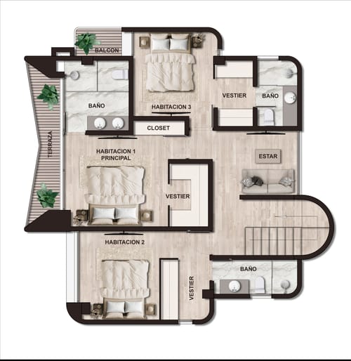 Casa de 3 alcobas en venta en Sotileza, Bogotá, 217 m² · foto 8 de 11