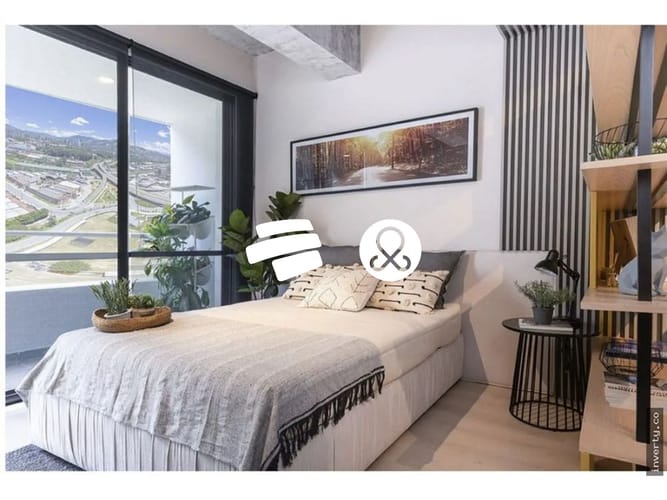 Apartamento de 1 alcoba en venta en Entreamigos, Sabaneta, 35 m² · foto 3 de 14